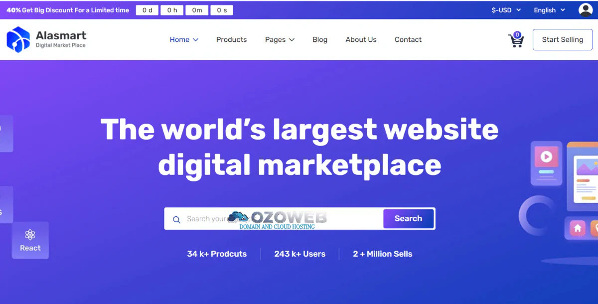 Alasmart v4.0.0 Nulled Download – Digital Marketplace Laravel Script 🚀